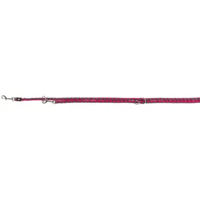 Vodítko CAVO okrúhle predlžovacie - fuchsie/grafit S-M:2,00m/12mm
