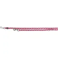Vodítko CAVO okrúhle reflexné prepínacie - fuchsie L-XL:2,00m/18mm