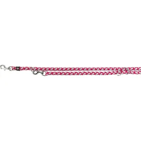 Vodítko CAVO okrúhle reflexné prepínacie - fuchsie L-XL:2,00m/18mm