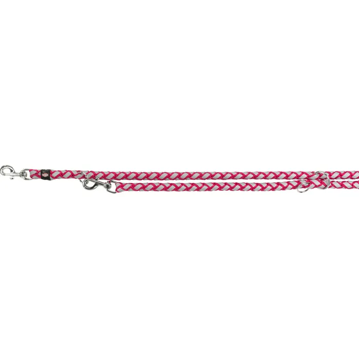 Hlavný obrázok produktu Vodítko CAVO kulaté reflexní přepínací - fuchsie L-XL:2,00m/18mm