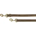 Vodítko PURE kožené nastavitelné, hnědáM-L: 2 m/ 20 mm