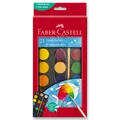 Vodové farby Faber-Castell 21 farieb, priemer 30 mm