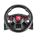 Volant Marvo GT-903, volant s pedálami a radiacou pákou, 16tl., USB, čierny