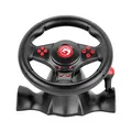 Volant Marvo GT-903, volant s pedálami a radiacou pákou, 16tl., USB, čierny