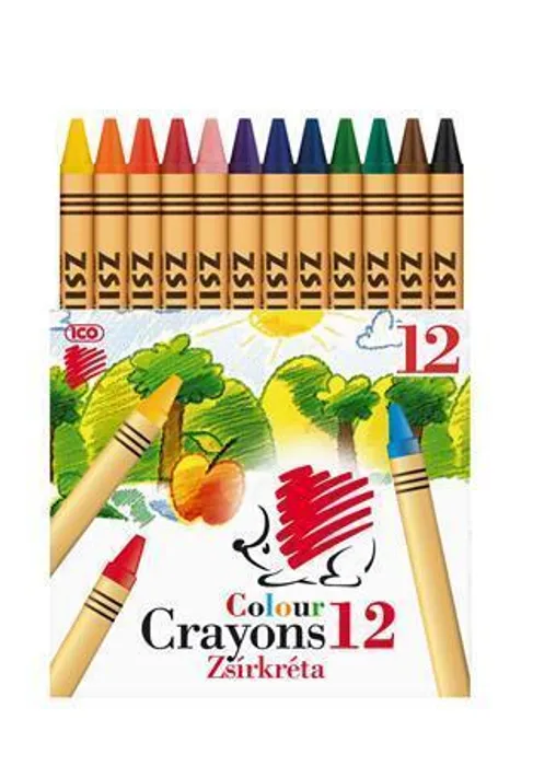 Hlavný obrázok produktu Voskovky, 12ks, ICO "Ježek"