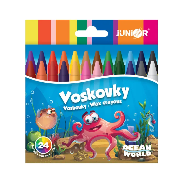 Hlavný obrázok produktu Voskovky 24 ks Ocean World