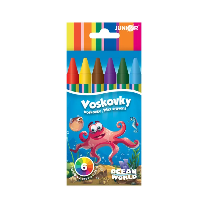 Hlavný obrázok produktu Voskovky 6 ks Ocean World