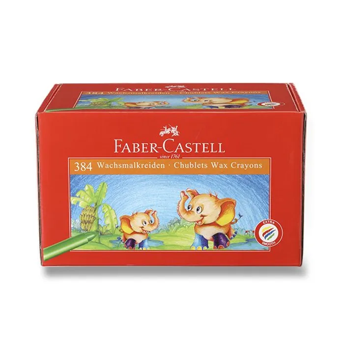 Hlavný obrázok produktu Voskovky Faber-Castell 384 ks, 12 barev