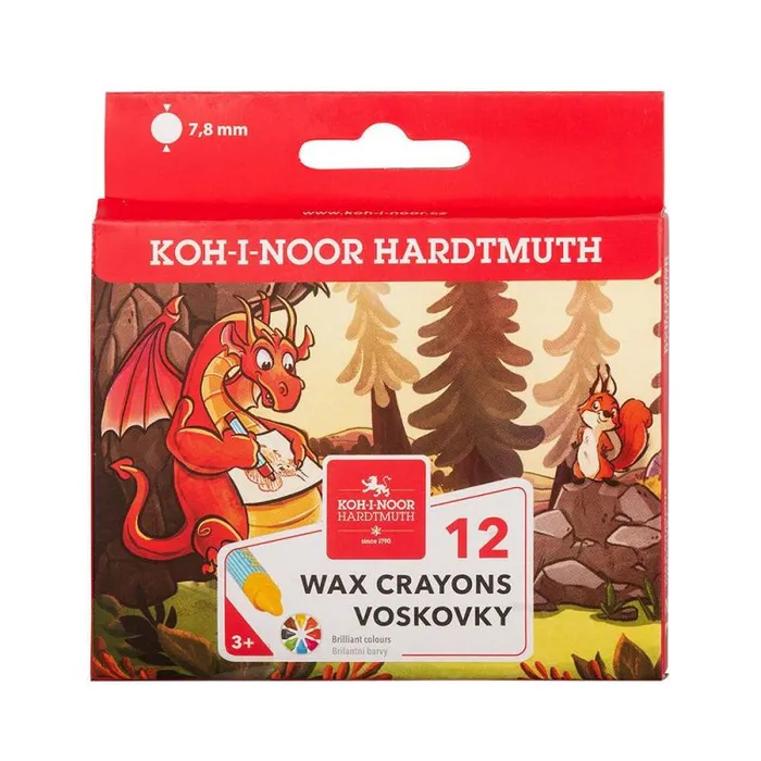 Hlavný obrázok produktu Voskovky Koh-i-noor - 12 ks - 8232