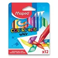 Voskovky Maped Wax, trojhranné 12 farieb