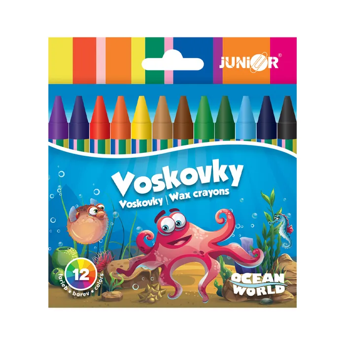 Hlavný obrázok produktu Voskovky Ocean World/12ks