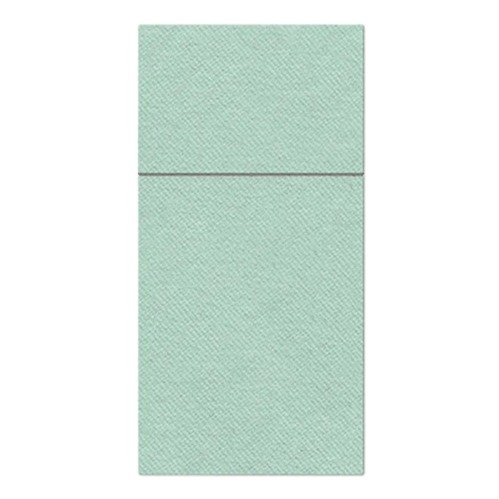 Hlavný obrázok produktu Vrecká na príbory PAW AIRLAID 40x40 cm My monocolor light mint, 25 ks/bal