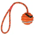 Ďalší obrázok produktu Vrhacia vlnitá lopta na šnúre 6 cm/30 cm