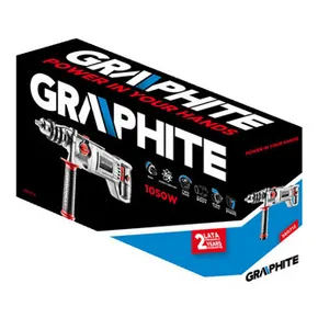 Vŕtačka 58G712, elektrika (kábel), 230V, 1050W, s príklepom, 2500ot./min, Graphite