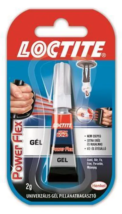 Hlavný obrázok produktu Vteřinové lepidlo, 2g, HENKEL "Loctite Super Bond"