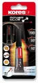 Vteřinové lepidlo Kores Power Glue 3 g – extra silné univerzálne sekundové lepidlo