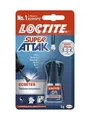 Sekundové lepidlo, 5 g, HENKEL Loctite Super Attak Easy Brush