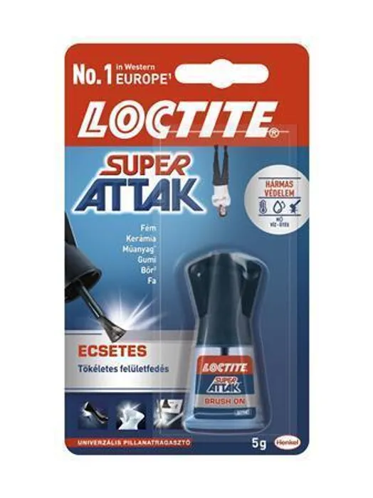Hlavný obrázok produktu Vteřinové lepidlo "Loctite Super Bond", 5 g, HENKEL