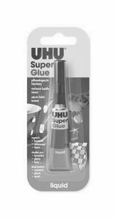 Hlavný obrázok produktu Vteřinové lepidlo Uhu Super Glue 3 g, tekuté