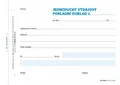 Ďalší obrázok produktu Výdajový doklad A6, jednoduchý, 100 listů 1036