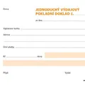 Ďalší obrázok produktu Výdajový doklad A6, jednoduchý, samopropisovací, 100 listů 1303