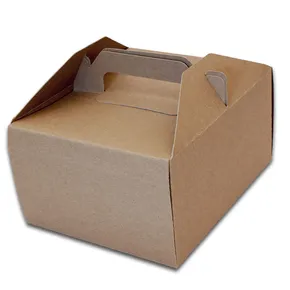 Výslužková krabica KRAFT 18,5x15x9,5 cm [50 ks]