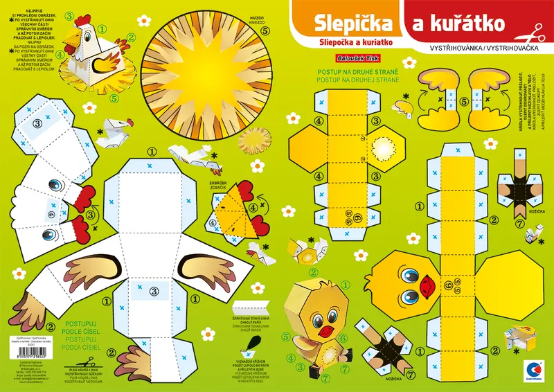 Hlavný obrázok produktu Vystřihovánka - Slepička a kuřátko