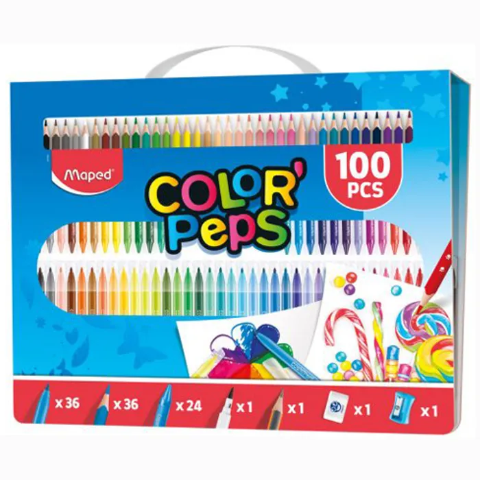 Hlavný obrázok produktu Výtvarná souprava Color’Peps Box 100 ks