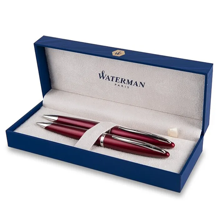 Hlavný obrázok produktu Waterman Carene Garnet Red ST sada kuličková tužka a mechanická tužka