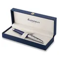 Waterman Carene Made in Francúzsko DLX Blue CT plniace pero hrot F