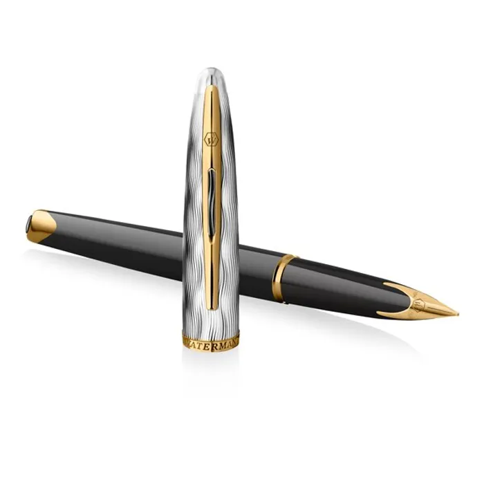 Hlavný obrázok produktu Waterman Carene Reflections of Paris SE DLX Black GT plnicí pero hrot F