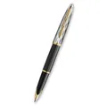 Waterman Carene Reflections of Paris SE DLX Black GT plniace pero hrot F