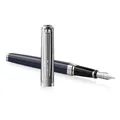 Waterman Exception Made in France DLX Blue CT plniace pero hrot M