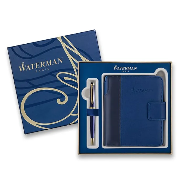 Hlavný obrázok produktu Waterman Expert Blue GT kuličková tužka, dárková kazeta se zápisníkem