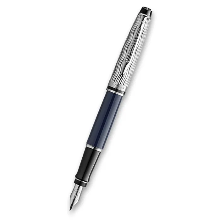 Hlavný obrázok produktu Waterman Expert Made in France DLX Blue CT plnicí pero hrot F