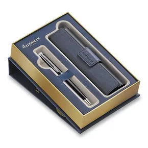 Waterman Hémisphere Black Lacquer CT guličkové pero, darčeková sada s puzdrom