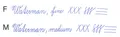 Waterman Hémisphere Colour Blocking Black & Blue CT plniace pero hrot F