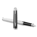 Waterman Hémisphere Colour Blocking Black & White CT plniace pero hrot M