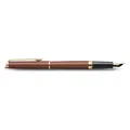 Waterman Hémisphére The Understated Edit Copper Red GT plniace pero, hrot M