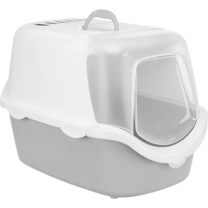 Hlavný obrázok produktu WC VICO Open TOP 40 x 40 x 56 cm, s odklápěním, s filtrem, lopatkou, světlešedá/bílá