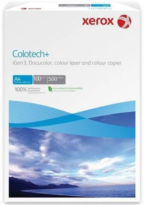 Hlavný obrázok produktu Xerografický papír "Colotech", pro digitální tisk, A4, 100g, XEROX