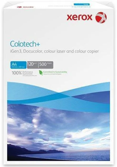 Hlavný obrázok produktu Xerografický papír "Colotech", pro digitální tisk, A4, 120g, XEROX