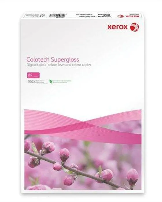 Hlavný obrázok produktu Xerografický papír "Colotech Supergloss", vysocelesklý, pro digitální tisk, A4, 160g, XERO