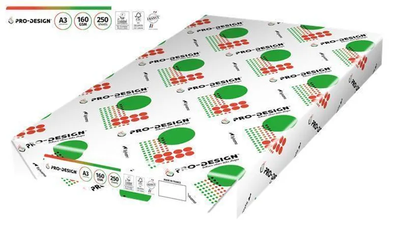 Hlavný obrázok produktu Xerografický papír, pro digitální tisk, A3, 160g, PRO-DESIGN [250 listů]