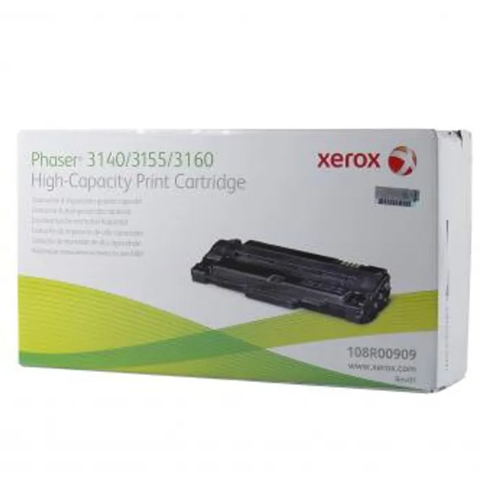 Hlavný obrázok produktu Xerox originální toner 108R00909, black, 2500str., Xerox Phaser 3140, 3155, 3160, O