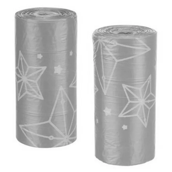 Hlavný obrázok produktu Xmas POOP Bags - vánoční sáčky na trus, 8 rolí/á 20 sáčků, červená/zelená