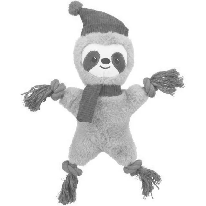 Hlavný obrázok produktu Xmas SLOTH - vánoční lenochod 30 cm, píská/šustí, plyš/lano