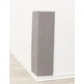 XXL sisalové škrabadlo na roh/stenu, 38 x 75 cm, sivá