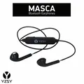 YZSY MASCA, slúchadlá s mikrofónom, ovládanie hlasitosti, čierna, bluetooth
