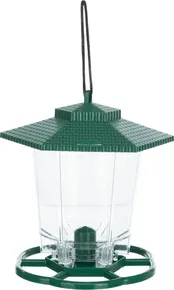 Záhradné závesné automatické krmítko 6 otvorov 300ml/17cm